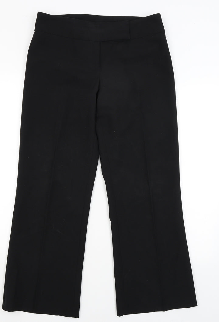 Florence and Fred Womens Black   Dress Pants Trousers Size 12 L28 in