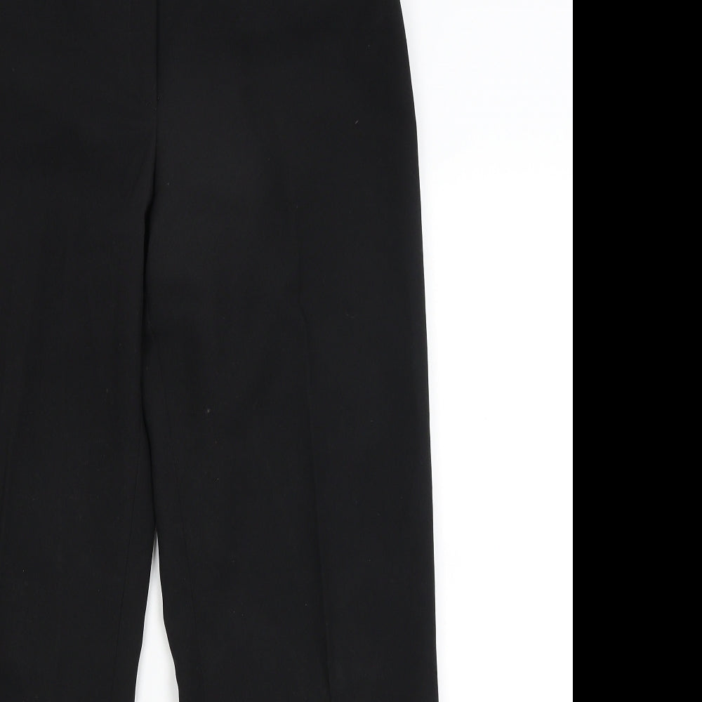 Florence and Fred Womens Black   Dress Pants Trousers Size 12 L28 in