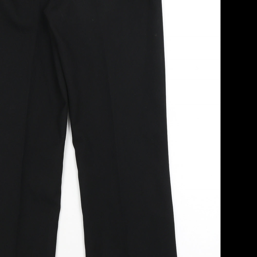 Florence and Fred Womens Black   Dress Pants Trousers Size 12 L28 in