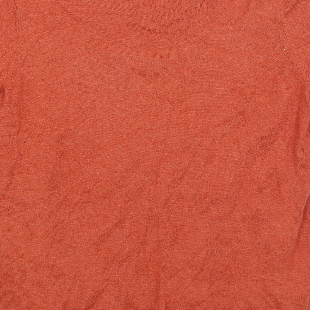 Fat Face Womens Orange   Basic T-Shirt Size 16