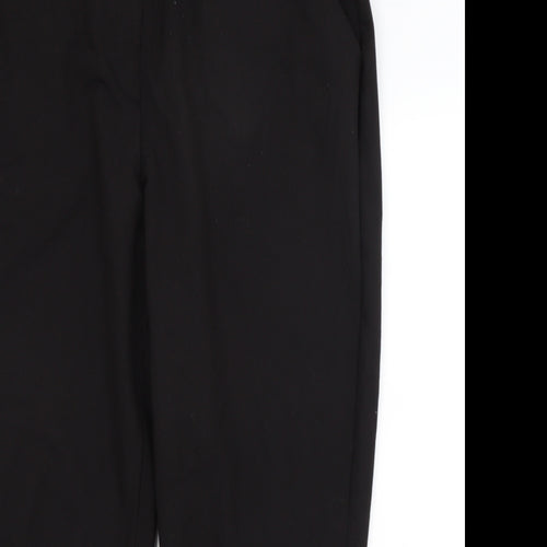 Select Womens Black   Dress Pants Trousers Size 16 L25.5 in