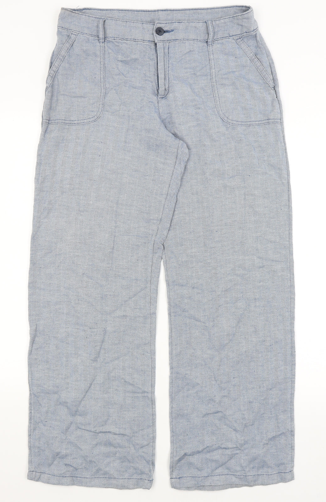 TU Womens Blue   Trousers  Size 12 L29 in