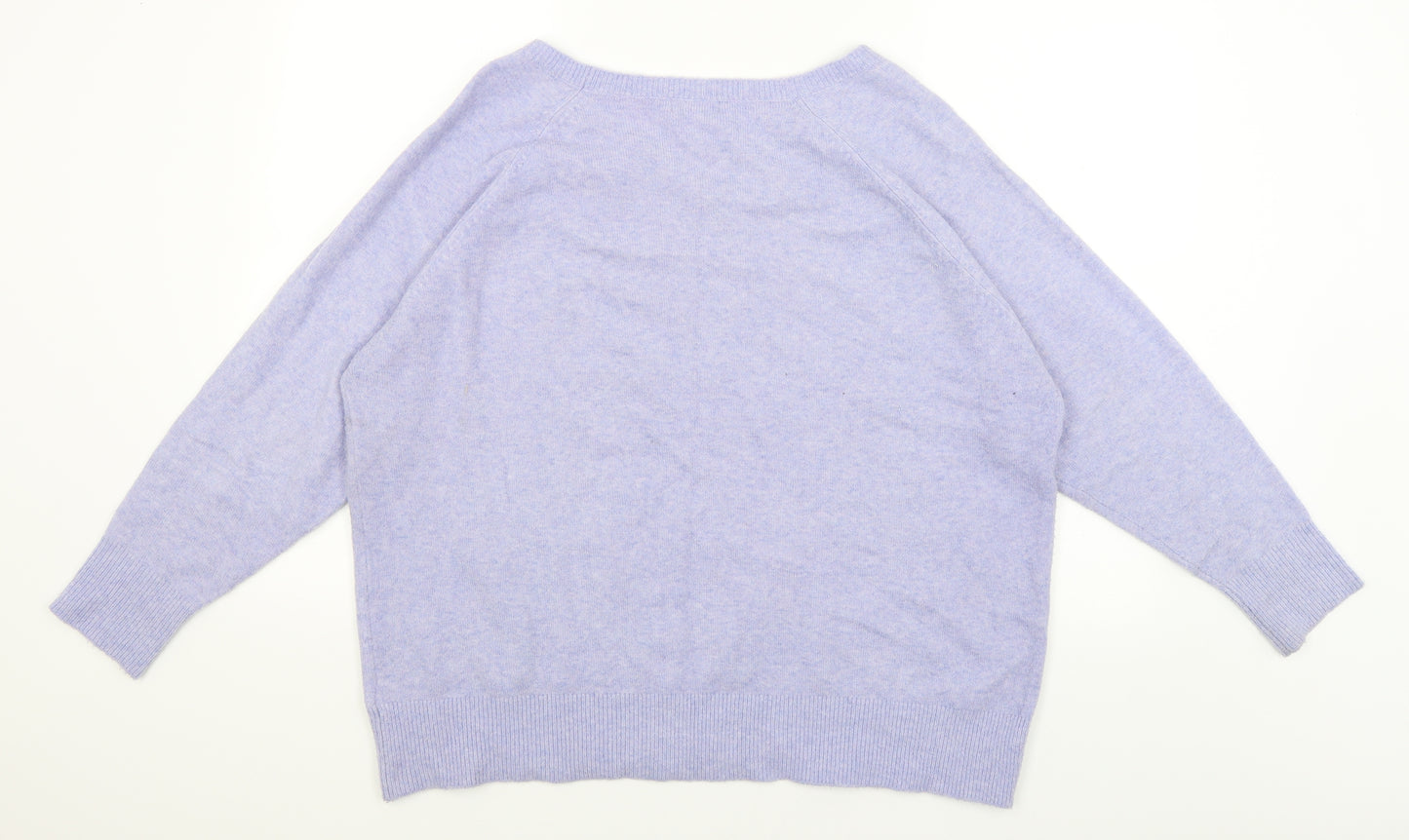 Monsoon Womens Purple   Pullover Jumper Size L