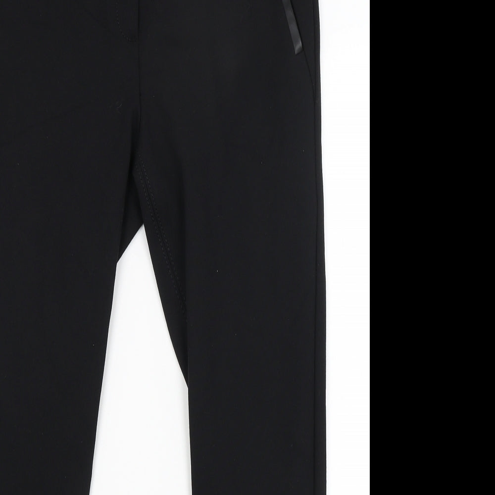 Autograph Womens Black   Trousers  Size 10 L25.5 in