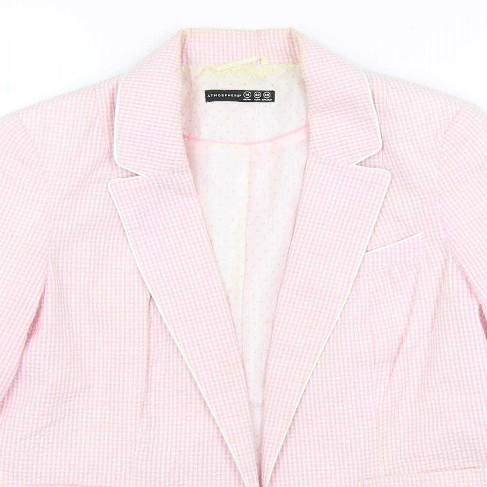 Atmosphere Womens Pink   Jacket Blazer Size 14