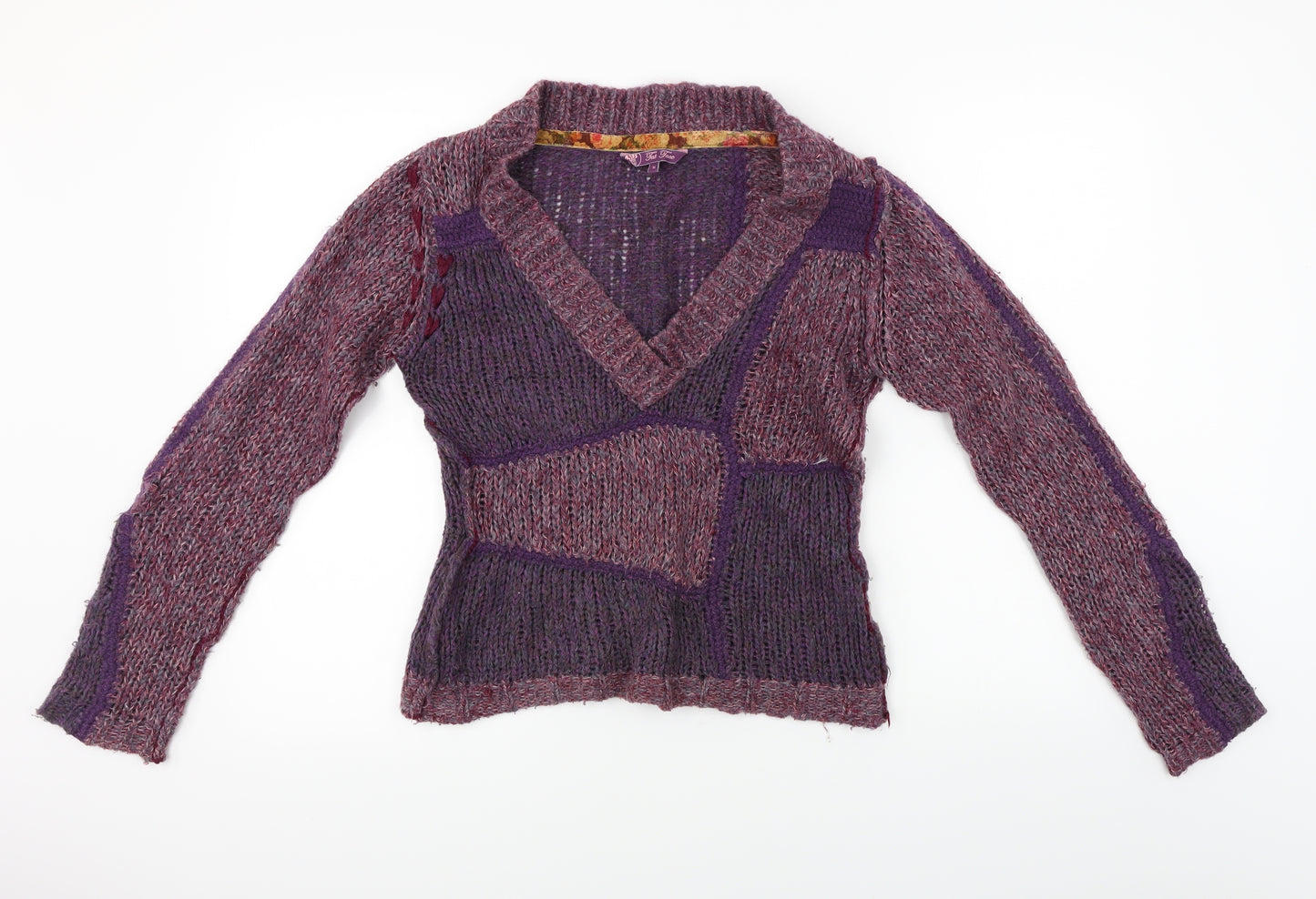 Fat Face  Womens Purple   Pullover Jumper Size 14