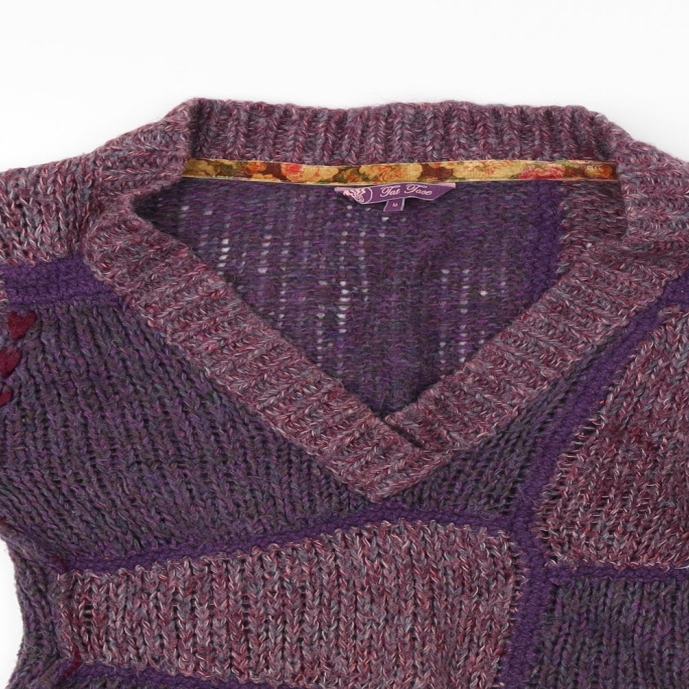 Fat Face  Womens Purple   Pullover Jumper Size 14