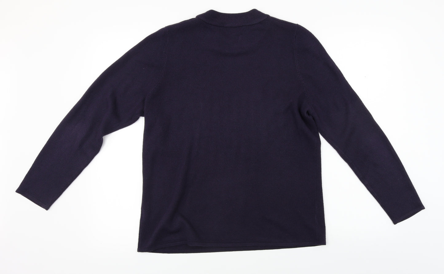 love knitwear   Womens Purple   Pullover Jumper Size 14