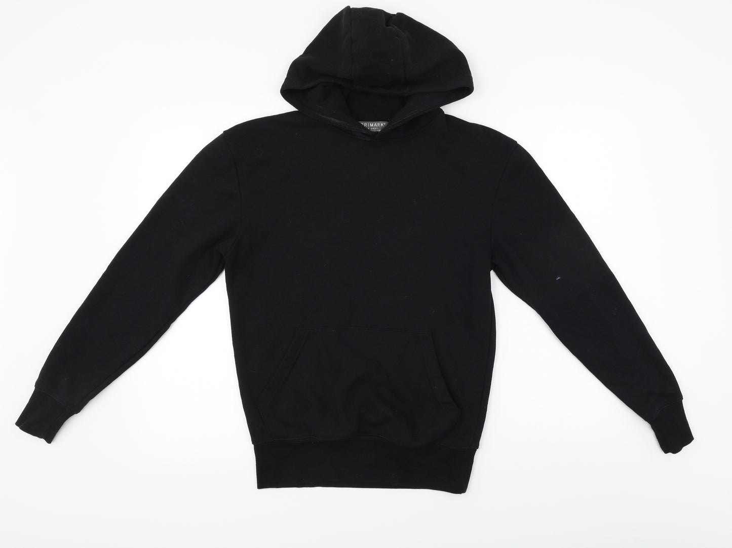 Primark  Mens Black   Pullover Hoodie Size XS