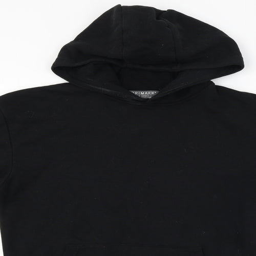 Primark  Mens Black   Pullover Hoodie Size XS