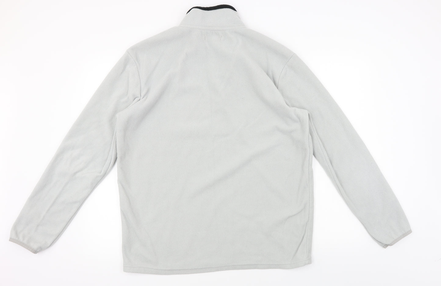 Atlas for Men  Mens Grey   Henley Jumper Size M