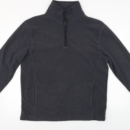 Active  Mens Grey   Henley Jumper Size XL