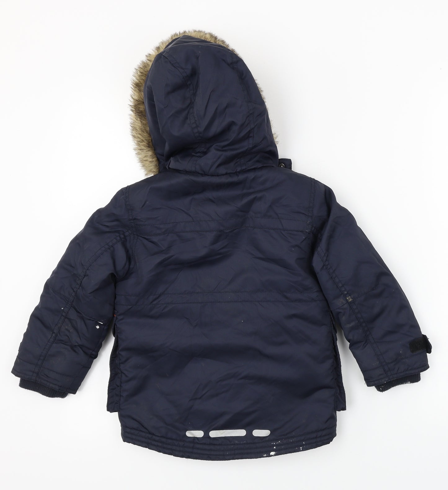Nutmeg  Boys Blue   Jacket Coat Size 2-3 Years
