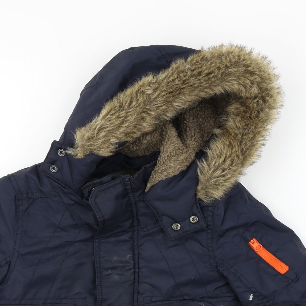 Nutmeg  Boys Blue   Jacket Coat Size 2-3 Years
