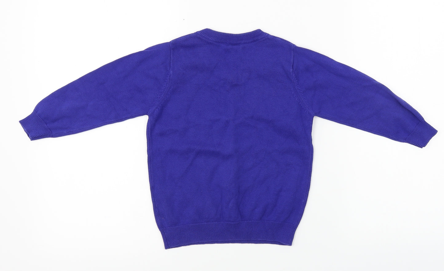TU Boys Blue   Pullover Jumper Size 4 Years