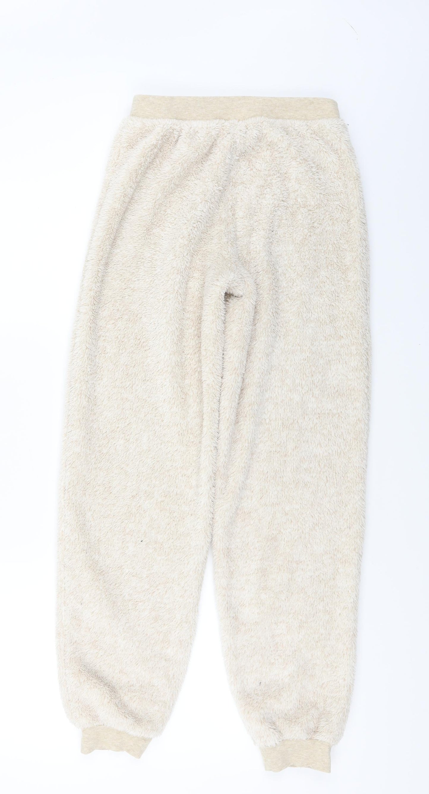 Marks and Spencer  Womens Beige   Sweatpants Trousers Size 8 L25 in