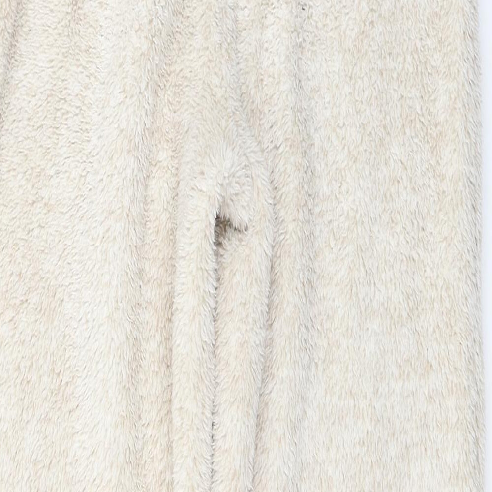 Marks and Spencer  Womens Beige   Sweatpants Trousers Size 8 L25 in