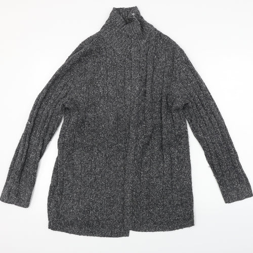 Preworn  Womens Grey   Cardigan Jumper Size M