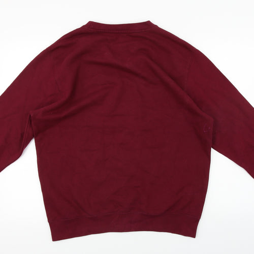 NORTHUMBERLAND  Mens Red   Pullover Jumper Size M