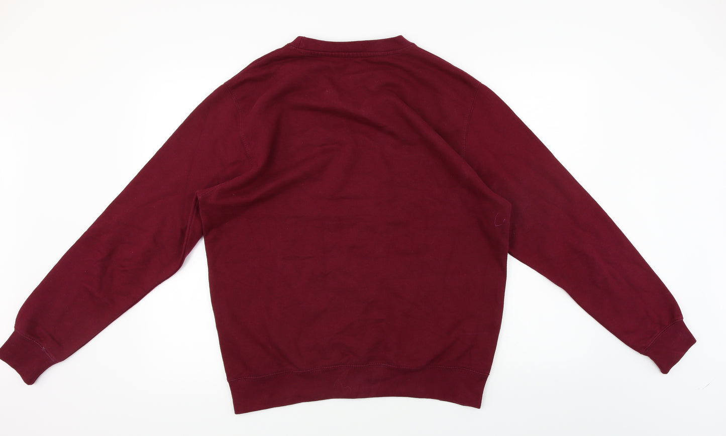 NORTHUMBERLAND  Mens Red   Pullover Jumper Size M