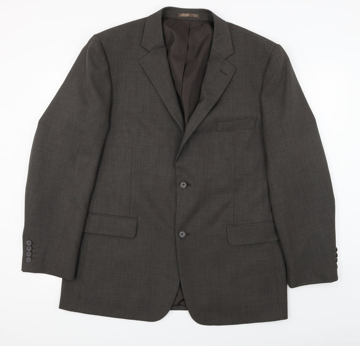Taylor & Wright  Mens Brown   Jacket Blazer Size 44