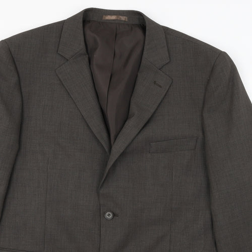 Taylor & Wright  Mens Brown   Jacket Blazer Size 44