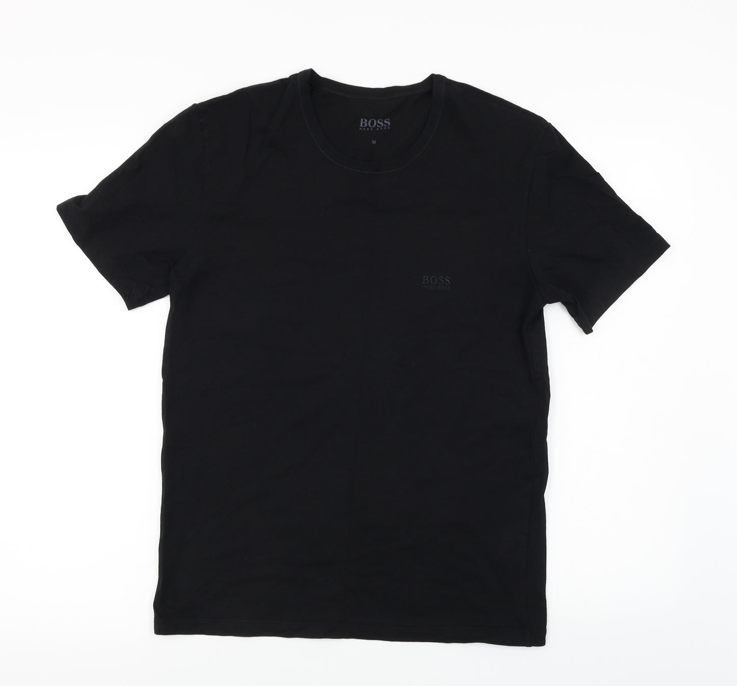 HUGO BOSS  Mens Black    T-Shirt Size M