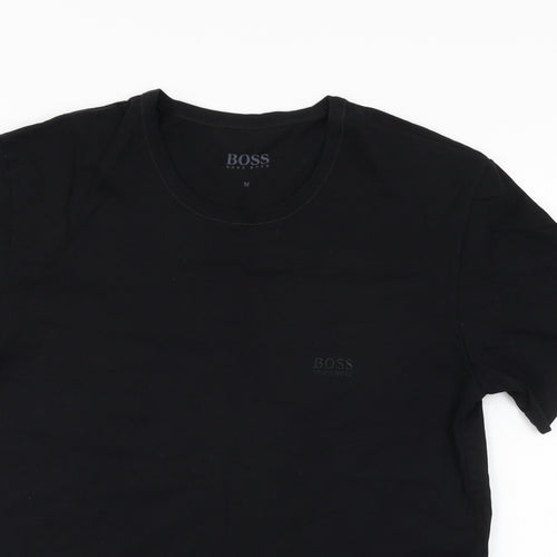 HUGO BOSS  Mens Black    T-Shirt Size M