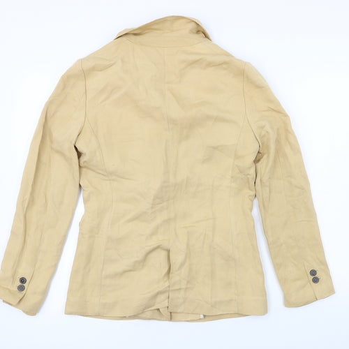 Zara Womens Beige   Jacket Blazer Size S