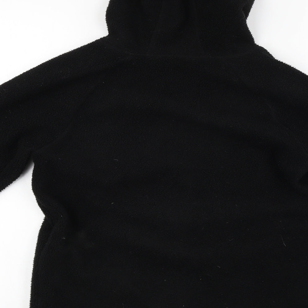 Urban Department   Boys Black   Full Zip Hoodie Size 11 Years