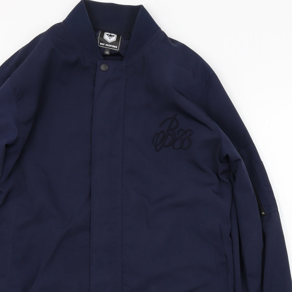 Bee Inspired  Womens Blue   Jacket Coat Size S