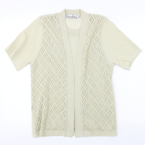 Pure & Natural  Womens Beige   Pullover Jumper Size M