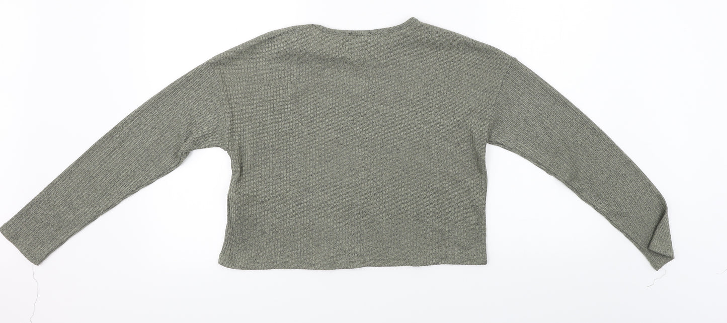 New Look  Girls Green   Basic T-Shirt Size 12-13 Years
