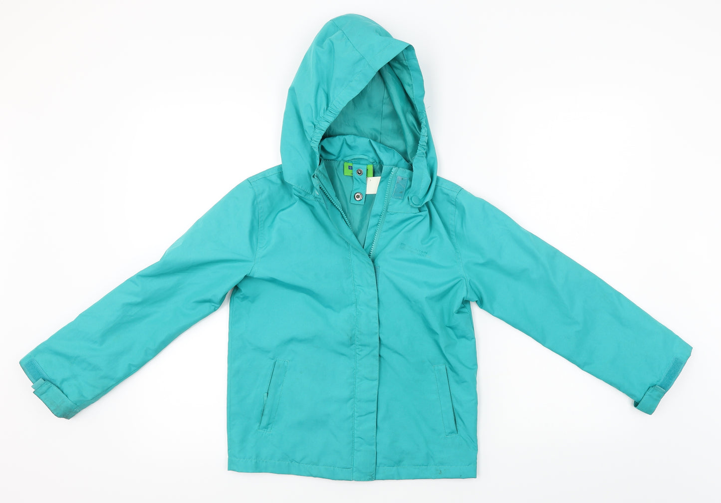 Mountain Warehouse  Boys Green   Rain Coat Coat Size 7-8 Years