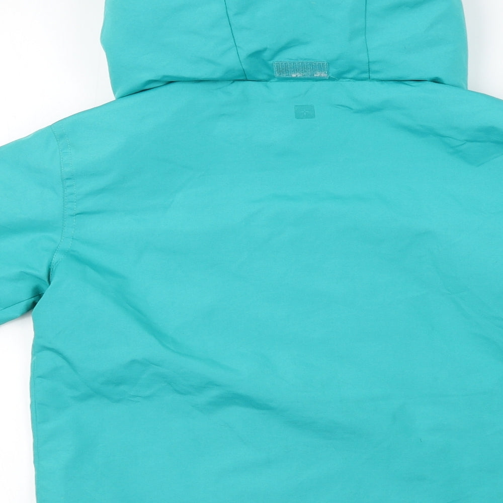 Mountain Warehouse  Boys Green   Rain Coat Coat Size 7-8 Years