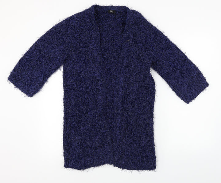 F&F  Womens Blue   Cardigan Jumper Size 10