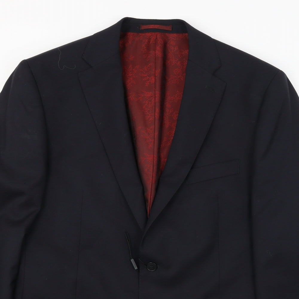 Pierre Cardin  Mens Black   Jacket Blazer Size 42