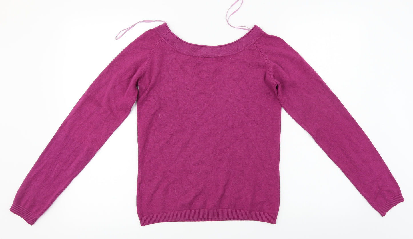 TU Womens Purple   Pullover Jumper Size 10