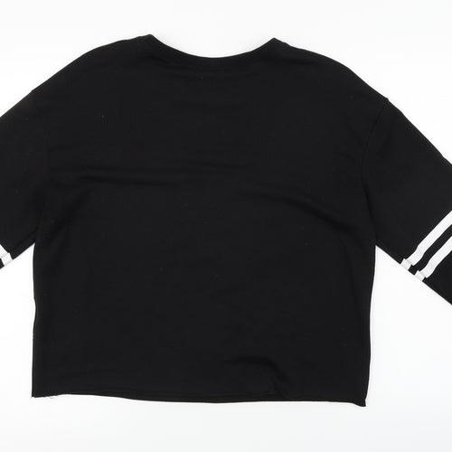 SheIn Womens Black   Pullover Jumper Size M