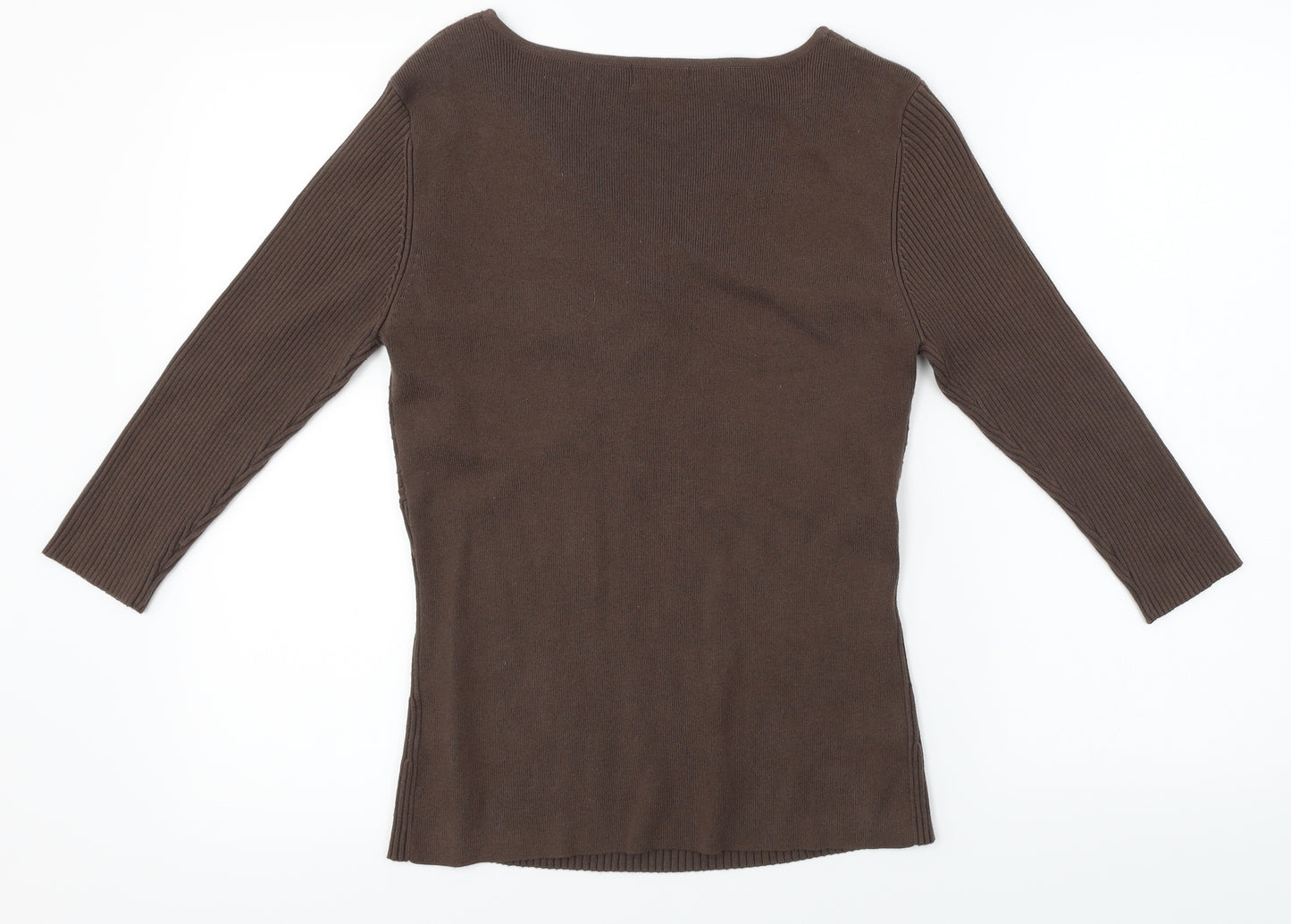 Damart  Womens Brown   Pullover Jumper Size 14