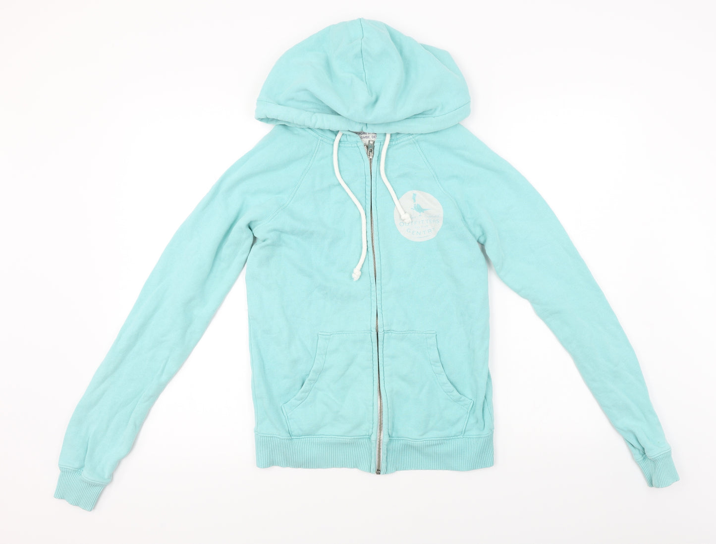 Jack Wills  Womens Blue   Full Zip Hoodie Size 8