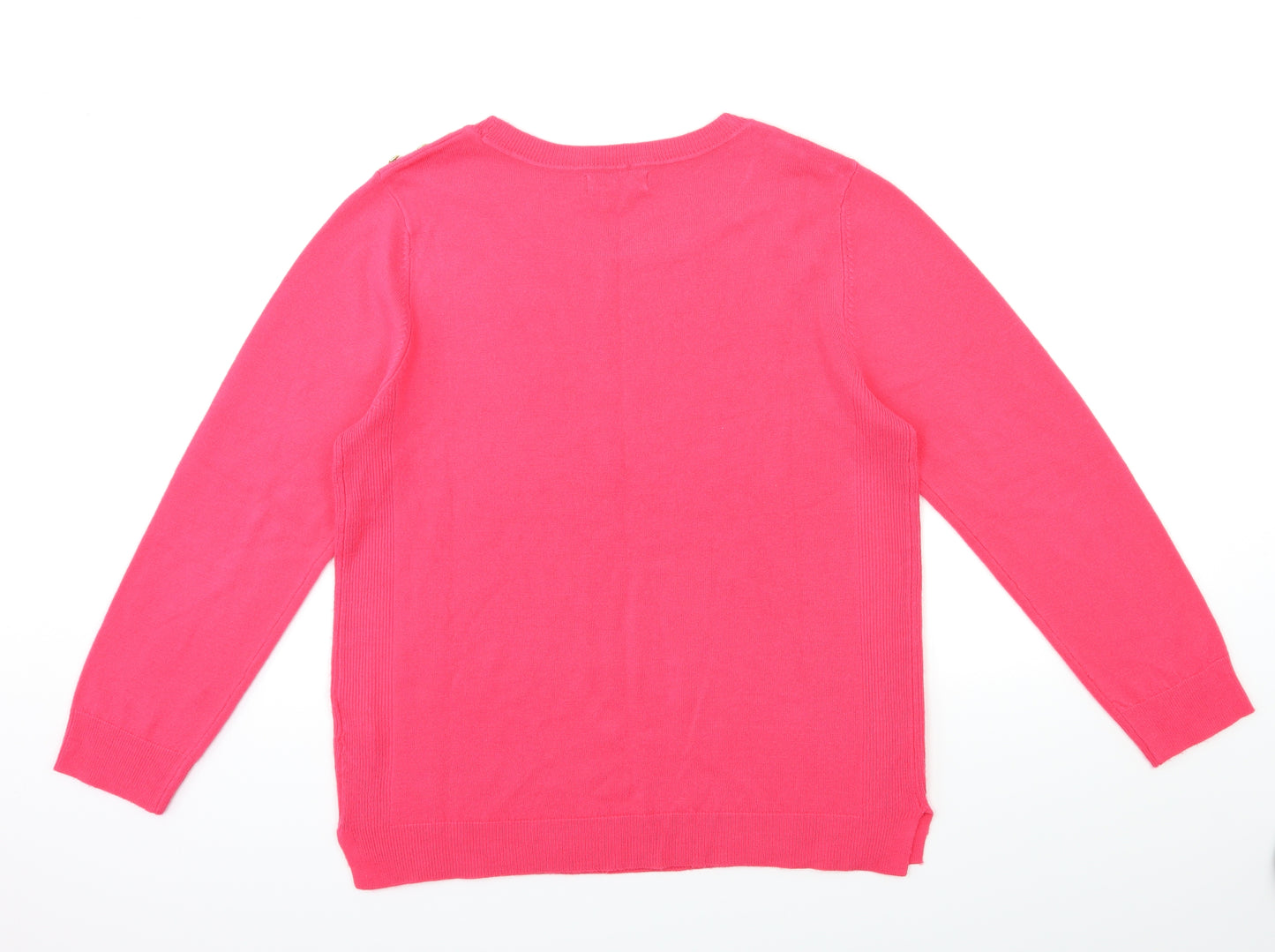 Atmosphere Womens Pink  Knit Pullover Jumper Size 16