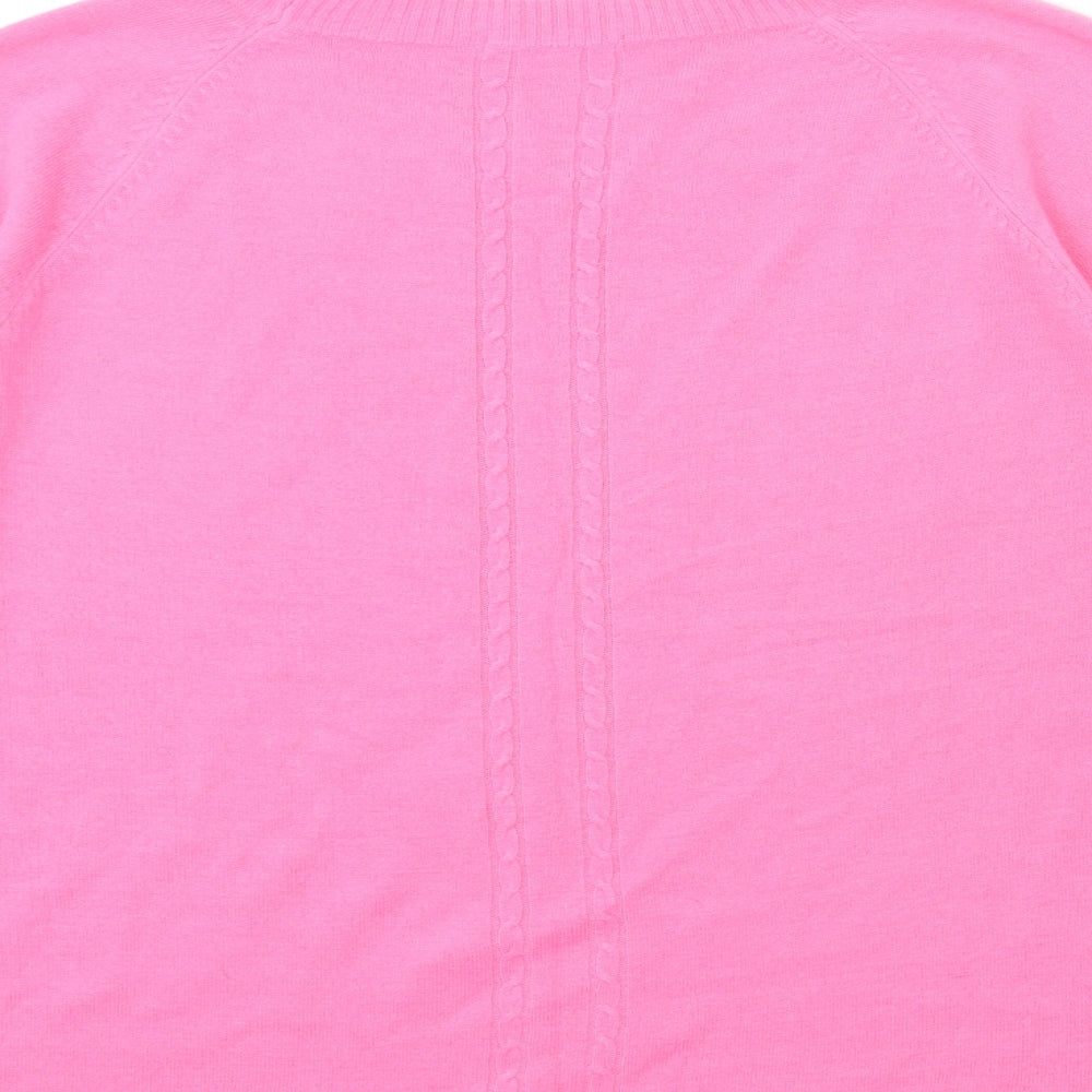 TU Womens Pink  Knit Pullover Jumper Size 20
