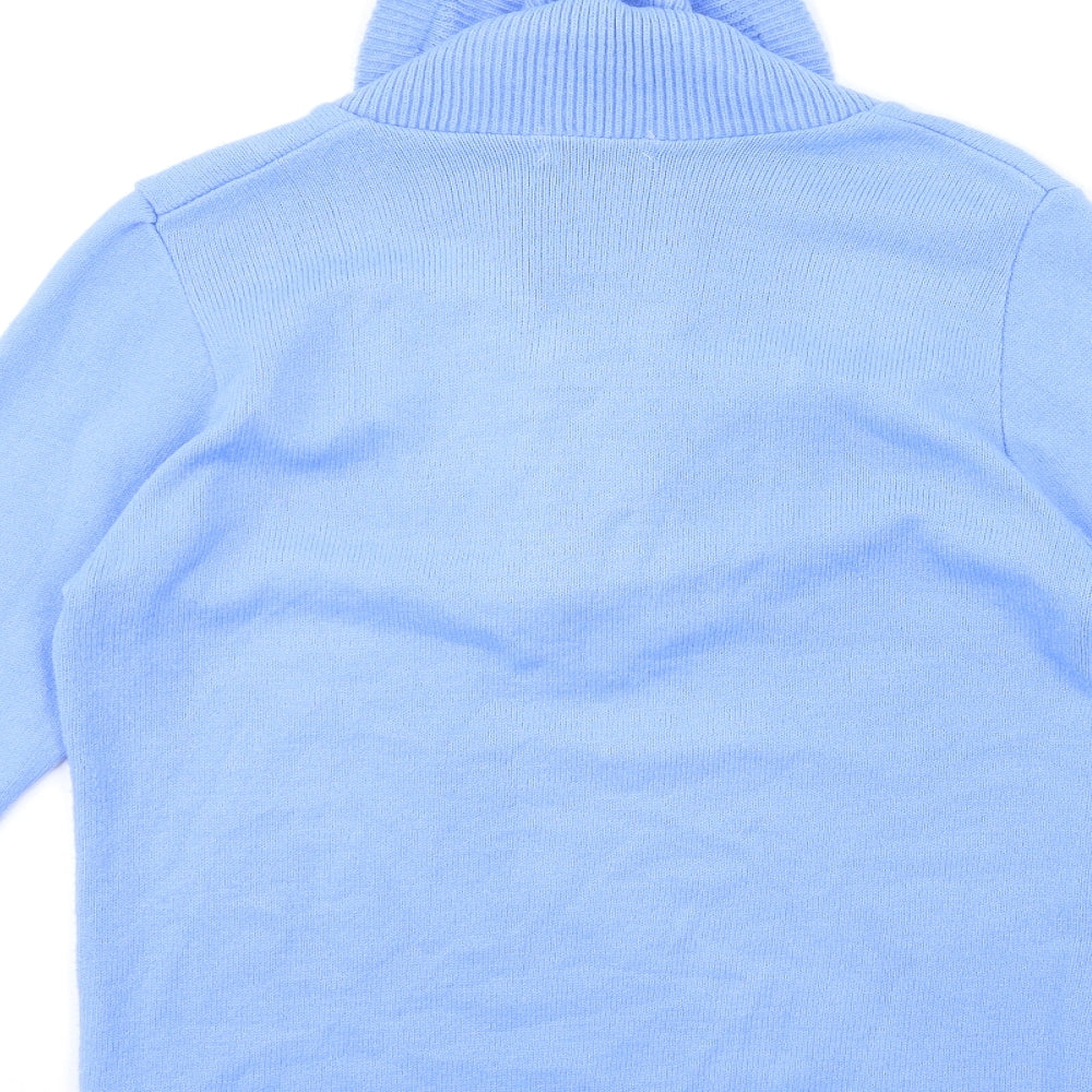 Insight Womens Blue  Knit Pullover Jumper Size S