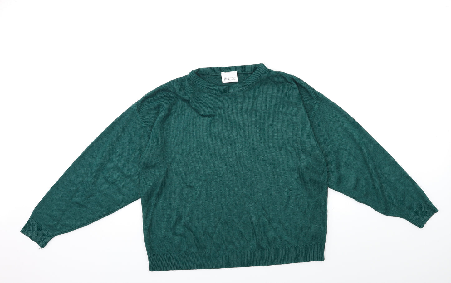 BHS Womens Green  Knit Pullover Jumper Size 14