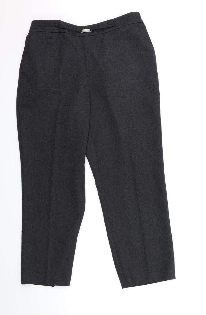 BHS Womens Grey   Trousers  Size 14 L27 in