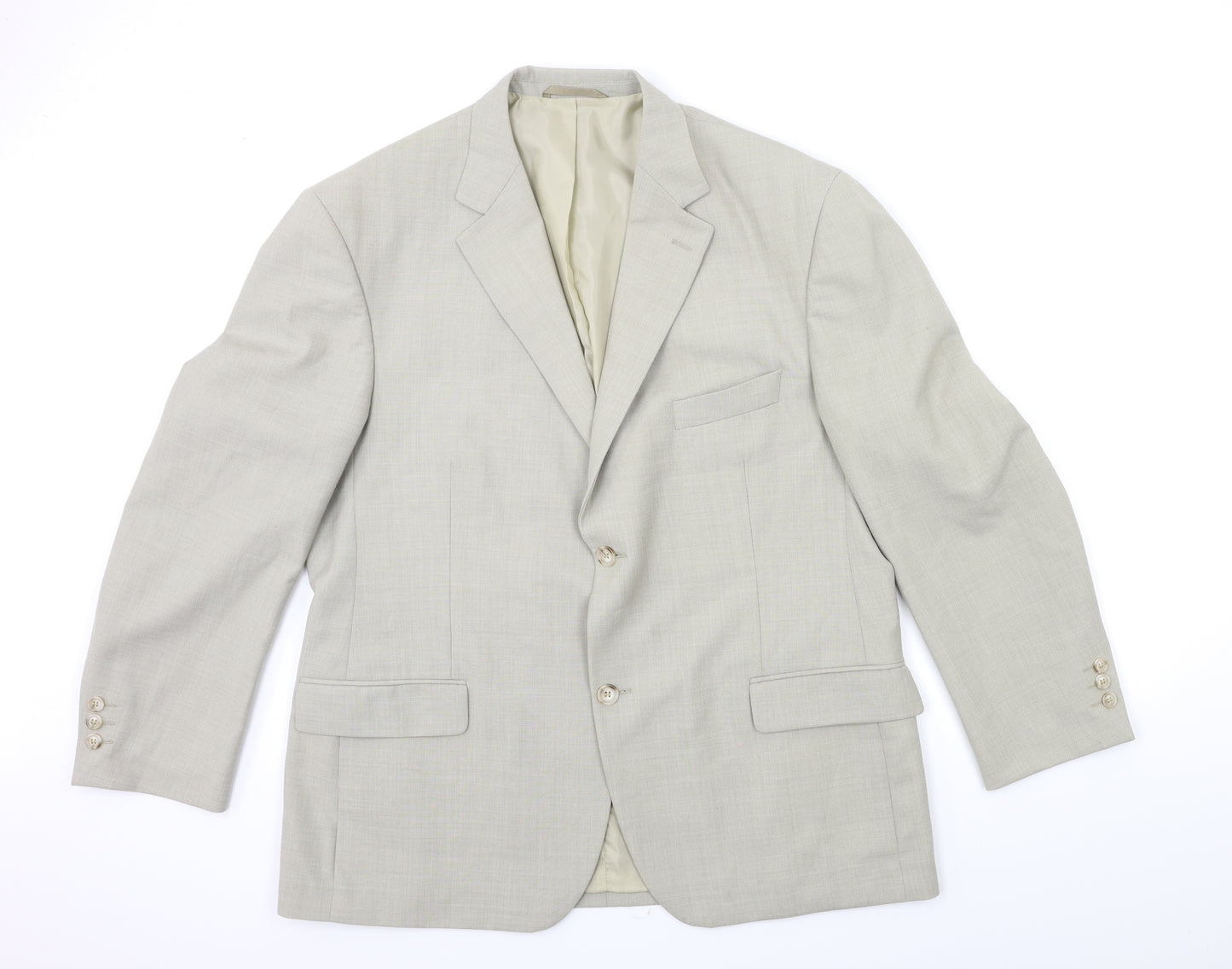 Gurteen Mens Beige   Jacket Suit Jacket Size 44