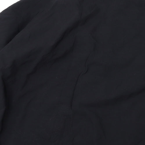 Marks and Spencer Womens Black   Jacket Coat Size 16  - Reversible