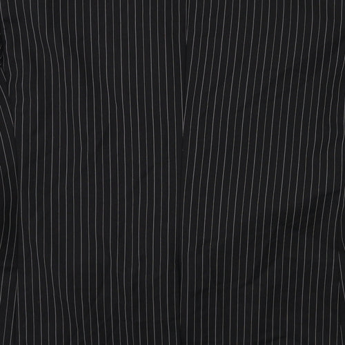 NEXT Mens Black Striped  Jacket Suit Jacket Size 42