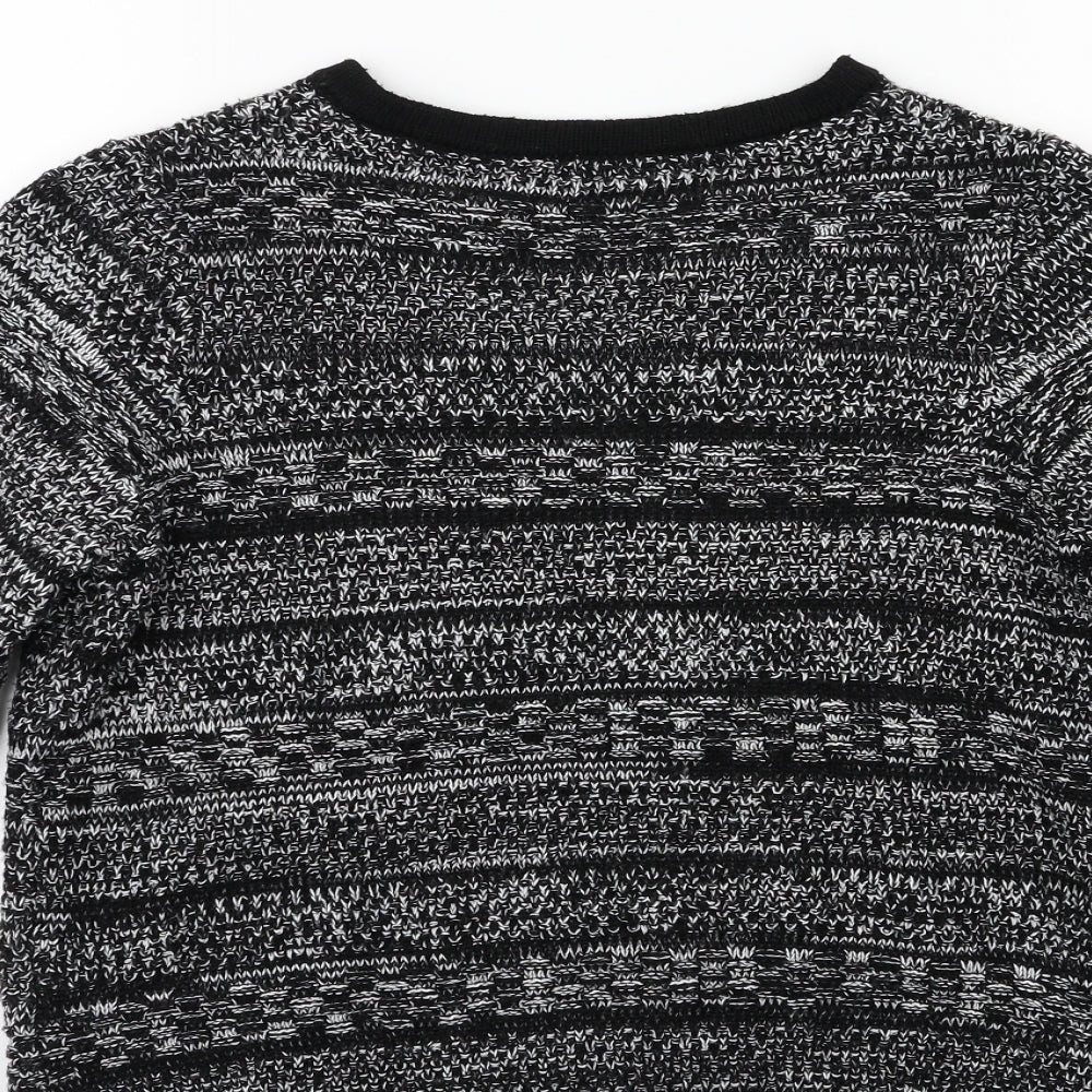 George Womens Black  Knit Cardigan Jumper Size 12